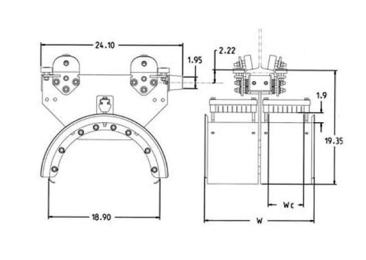 Series 450 Heavy Duty I Beam Trolley - Image 1