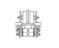 Heavy Duty I Beam Festoon System - Series 450 Running Gear for W Beams