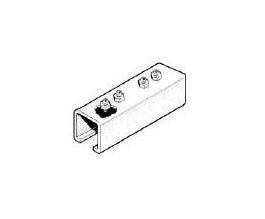 Stainless Steel Track Joint Assembly for C-Track Festoon Systems - Image 1
