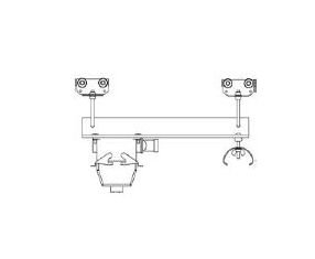Galvanized Steel Control Unit Trolley with Quick Disconnect - Image 1