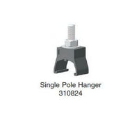 Safelec 2 Red Polycarbonate Hanger Clamps