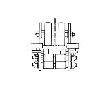 Series 450 Heavy Duty I Beam Running Gear for W Beams - Image 1
