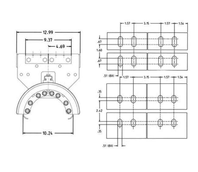 Series 450 Heavy Duty I Beam End Clamp - Image 1
