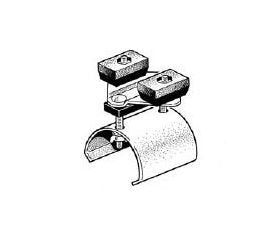 Heavy Duty C-Track Festoon System End Clamp - Image 1