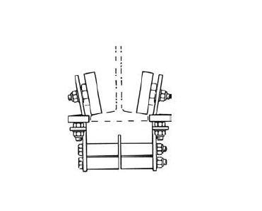 Heavy Duty Series 450 Running Gear for S Beams - Image 1