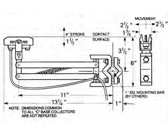 30A Standard Mount Collector for Crane Control Systems - Image 2