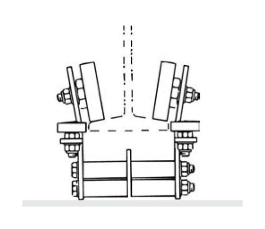 Heavy Duty Series 550 Running Gear for S Beams - Image 1