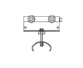 Heavy Duty C-Track Festoon Cable Trolley - Image 1