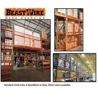 Beast Wire Mesh Pallet Rack Guarding - 4ft x 3ft Panel