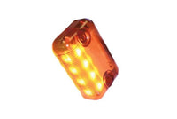 Customizable Flange Width Flashing Safety Light
