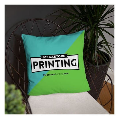 Custom Art Print Pillow - 22x22 inches - Image 2