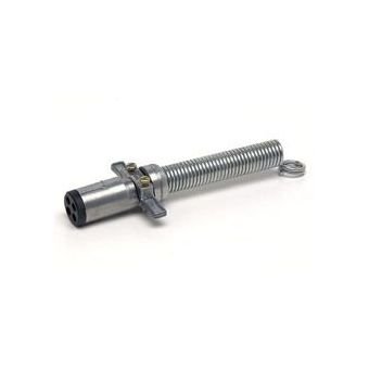 CVP 1253 4 Pole Plug Connector with Cable Protector - Image 1