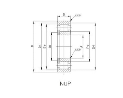 N/NJ/NU/NUP Single Row Cylindrical Roller Bearings - Image 3