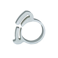 DBT Series 0.976 to 1.13 Inch (in) Clamp Range and 1 Inch (in) Tube Size Double-Grip Ratchet-Style Hose Clamp