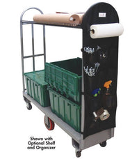 U-Boat Deck Truck with Pivotable Center Wheels