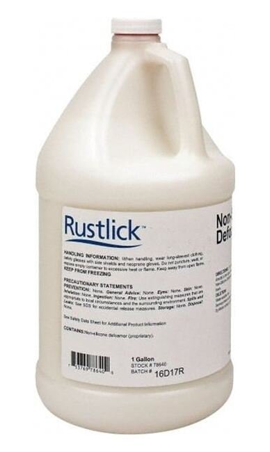 Rustlick 78640 Non-Silicone Defoamer, 1 Gallon Bottle - Image 1