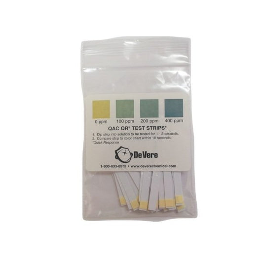 DeVere Quaternary Disinfectant Test Paper - Image 1