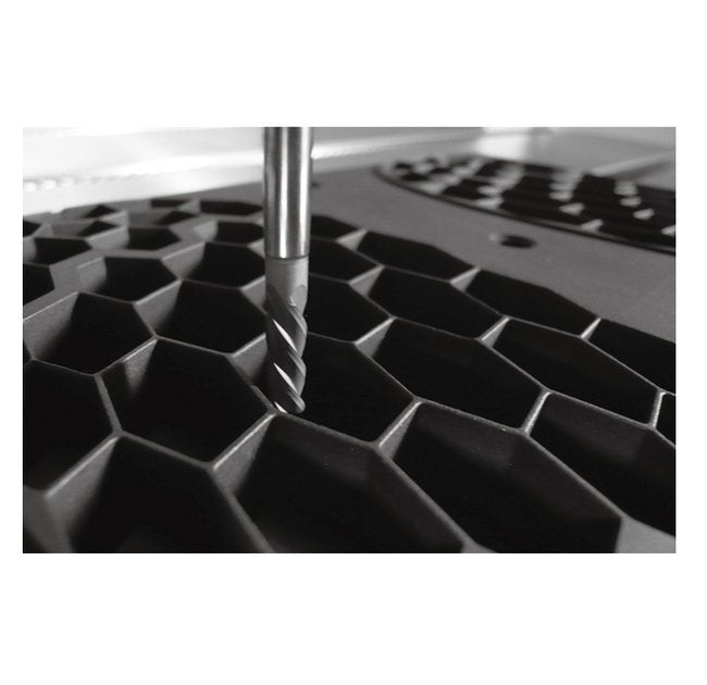 IDI Diamond Coated 2-Flute Corner Radius End Mill - Image 3