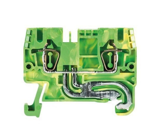 Wieland WKFN 2.5 SL/35 Earth Terminal Block - DIN Rail Terminal Block - Image 1