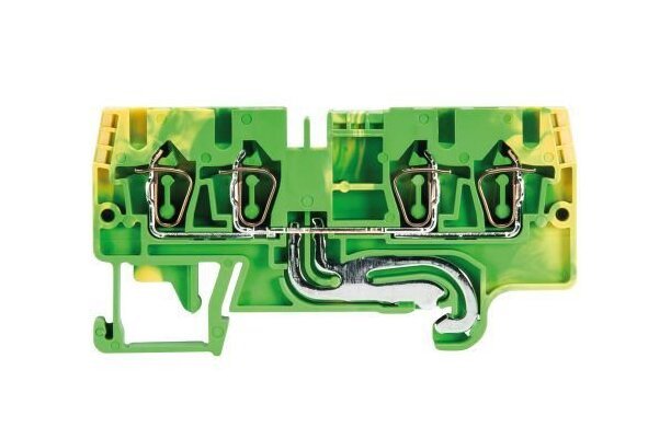 Wieland WKFN 2 Duo-Ground Terminal Block with 4 Clamp Positions - Image 2