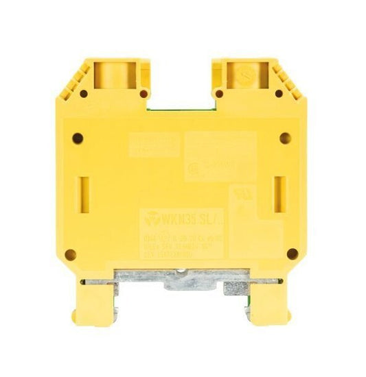 Wieland WKN 35 SL Earth Terminal Block for DIN Rail - Image 1