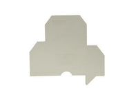 Wieland TWN 2, 5E Partition End Plate for DIN Rail Terminal Blocks