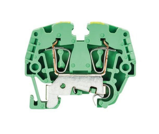 Wieland WKF 2.5 SL/35 Green/Yellow Earth Terminal Block - Image 1
