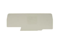 Wieland TWFN 4 D2/2/35 Gray DIN Rail Partition End Plate