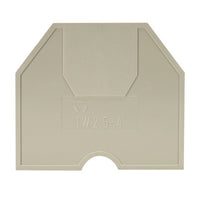 Wieland TW BK M8/35 Gray Partition End Plate