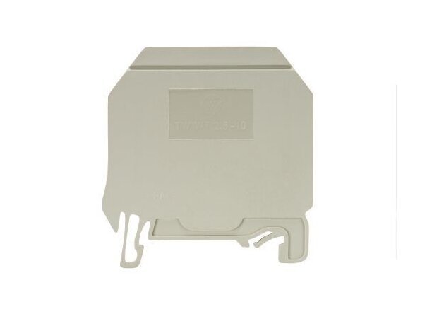 Wieland TW WT 2, 5-10 GR DIN Rail Terminal Block Partition End Plate - Image 2