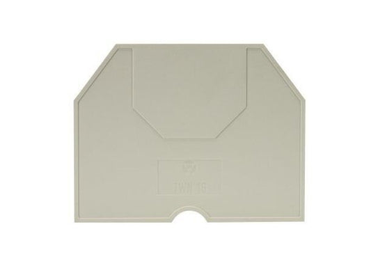 Wieland TWN 16/V0 DIN Rail Partition End Plate - Image 2