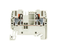 Wieland WTP 2,5/4 Feed-Through Terminal Block for TS 35 Mounting