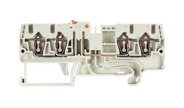 Wieland 4-Position WKFN 2 Knife Disconnect Terminal Block - Image 2