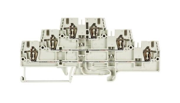Wieland Multi-Tier Terminal DIN Rail Block - WKFN 2.5 E3/35 - Image 1