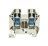 Wieland WT 16 Feed-Through Terminal Block for TS 35 Rail Mounting