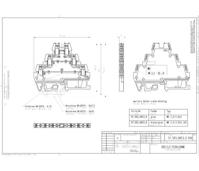Wieland WK 2 Initiator Terminal Block - Image 3