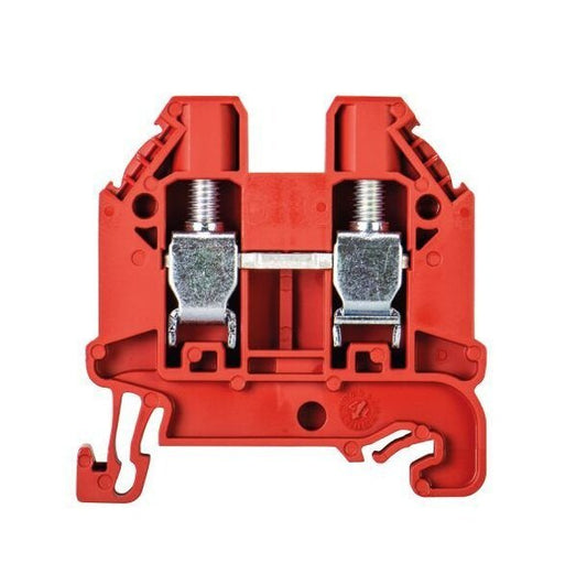 Wieland WT 6 RT Red Feed-Through Terminal Block - Image 2