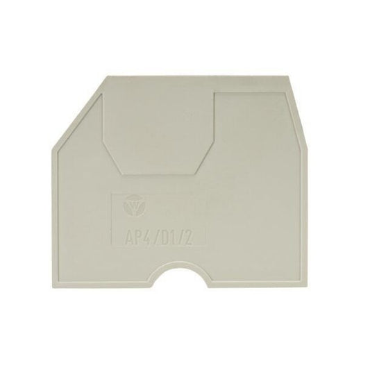 Wieland Grey DIN Rail Terminal Block End Plate AP4 /D1/2/V0 - Image 2