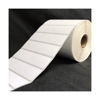 0.9375 x 0.9375 Inch Size White Direct Thermal Paper Label