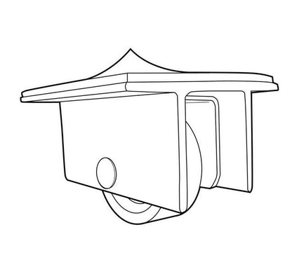 Heavy-Duty Adhesive Display Caster Set - Image 2