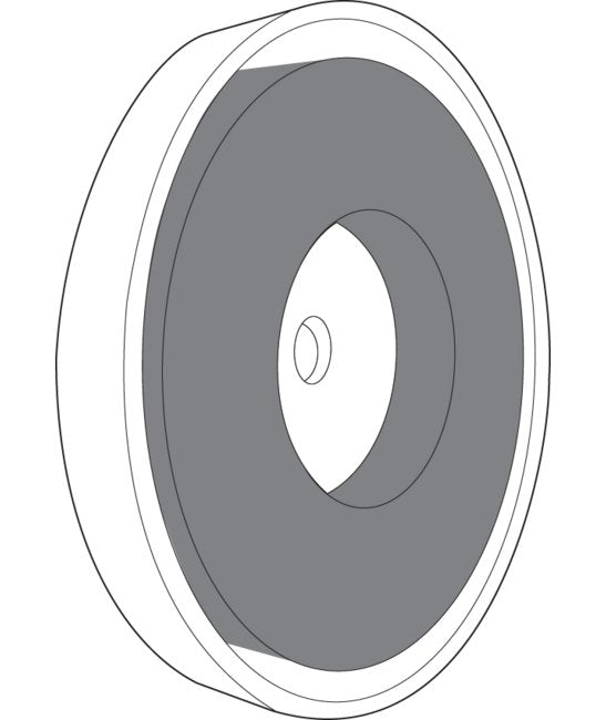 VersaMagnet Round Magnetic Base Adapter - 1-13/32in - Image 2