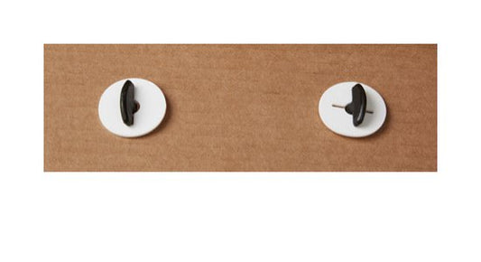 White Round Backer Washer - Packaging Handle Accessory - Image 1