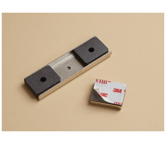1" Magnetic Adapter with 3M Adhesive Tape - Image 1