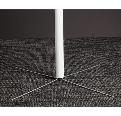 2" White Spiral Wound Paper Display Pole - Image 1