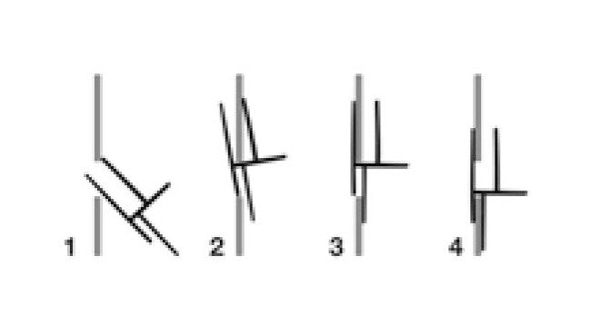 Corrugated Shelf Support Inserts with Adhesive, 1/4" Single - Image 3