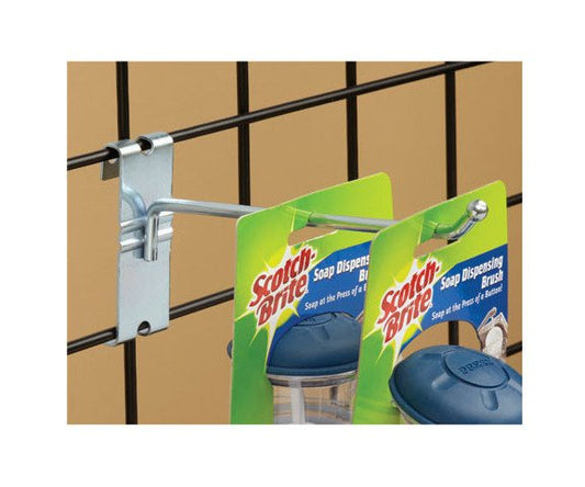 Heavy-Duty Single Prong Metal Grid Hook - Image 1