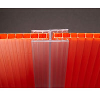 Clear Gripper 180 Degree 'H' Panel Former, 1/8" - 3/16" Grip