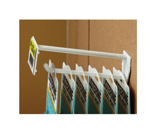 4" Corrugated Universal Display Hook With Scan Plate - Image 1
