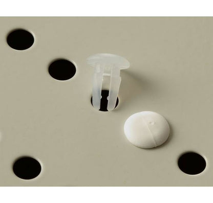 Perf Shelf Dart Clip - Plastic Push-In Fastener - Image 1