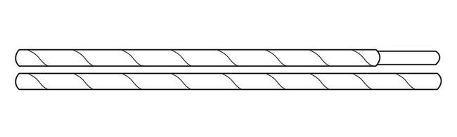 2" O.D. White Display Pole - Male XL - Image 2